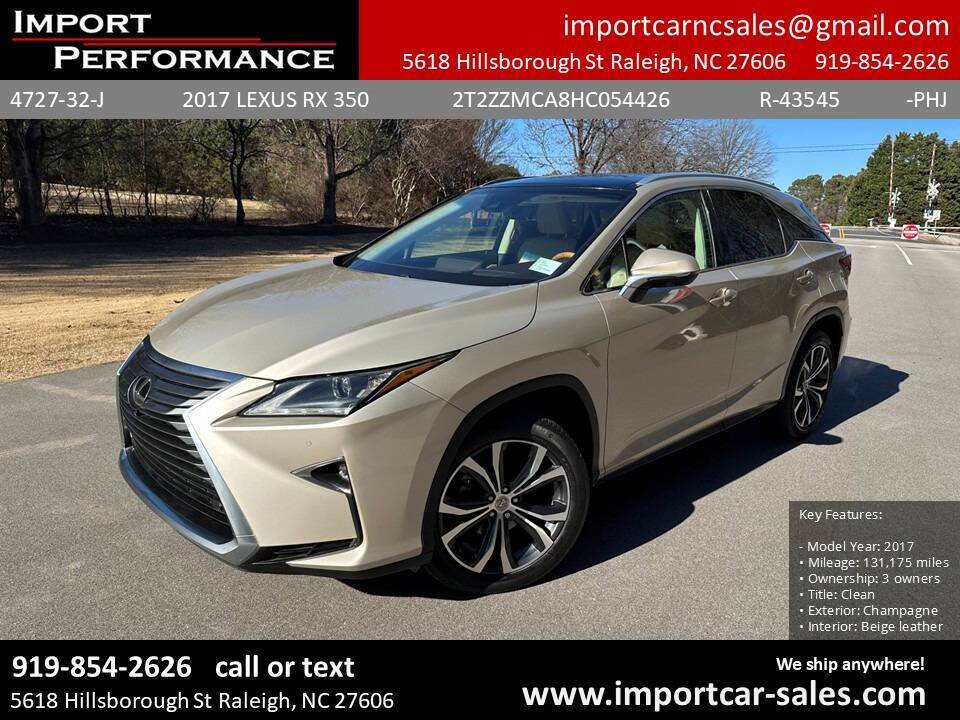 2017 Lexus RX RX 350