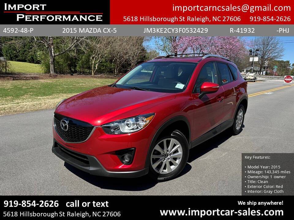 2015 Mazda CX-5 Touring — SUV — 145,345 mi — Raleigh, NC