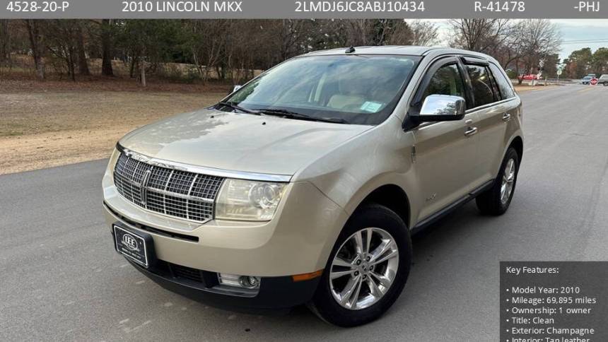 2010 Lincoln MKX FWD — SUV — 70,200 mi — Raleigh, NC