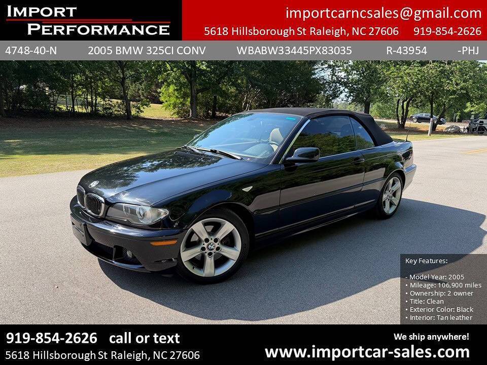 2005 BMW 3 Series 325Ci