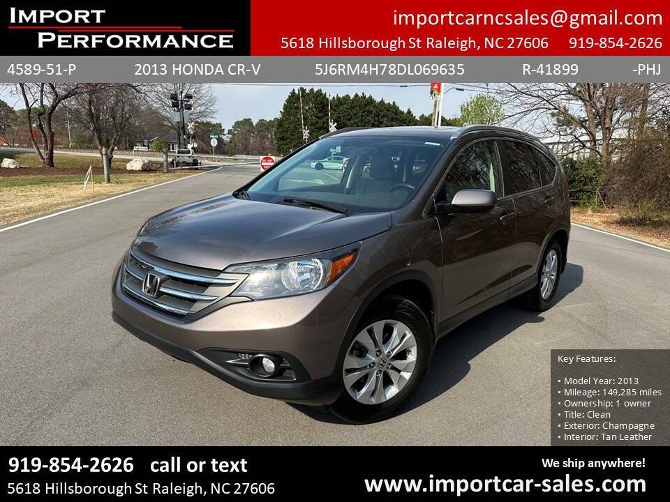 2013 Honda CR-V EX-L — SUV — 149,500 mi — Raleigh, NC
