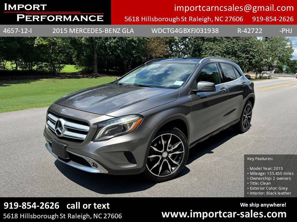 2015 Mercedes-Benz GLA GLA 250 — SUV — 155,450 mi — Raleigh, NC