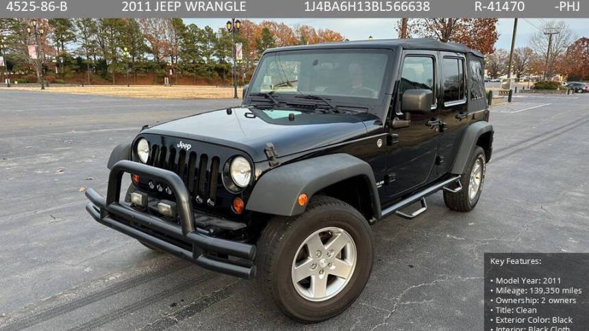 2011 Jeep Wrangler Rubicon — SUV — 139,500 mi — Raleigh, NC