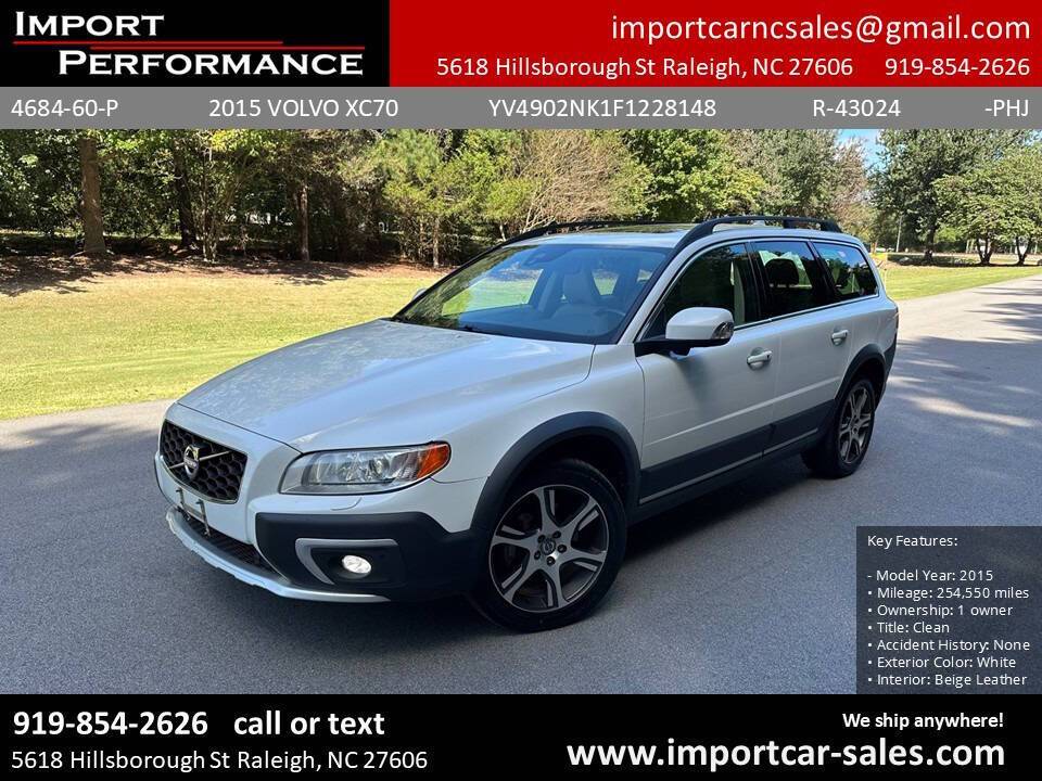 2015 Volvo XC70 T6 — Wagon — 254,275 mi — Raleigh, NC