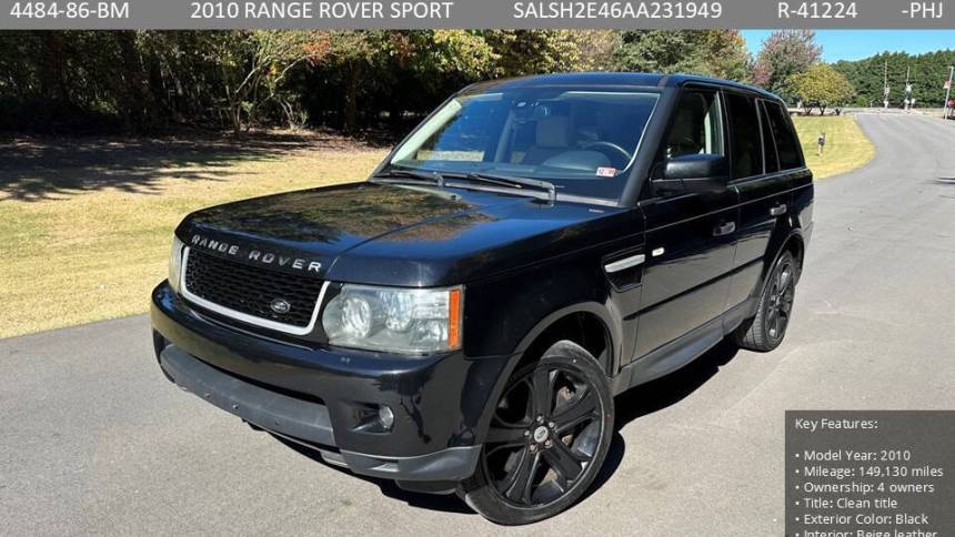2010 Land Rover Range Rover Sport SC — SUV — 149,500 mi — Raleigh, NC