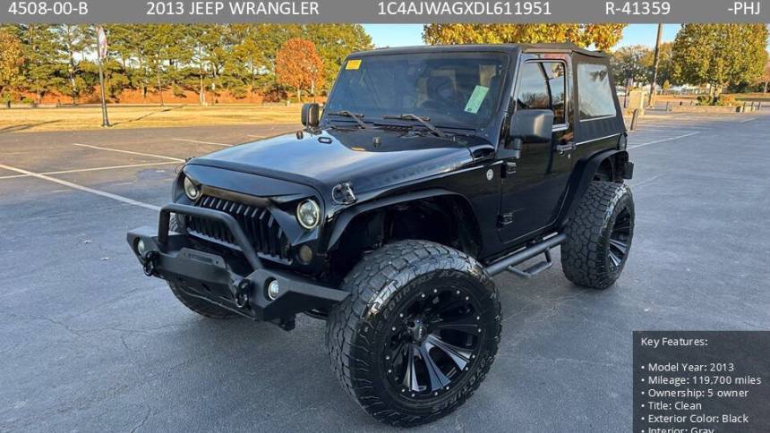 2013 Jeep Wrangler Sport — SUV — 119,700 mi — Raleigh, NC