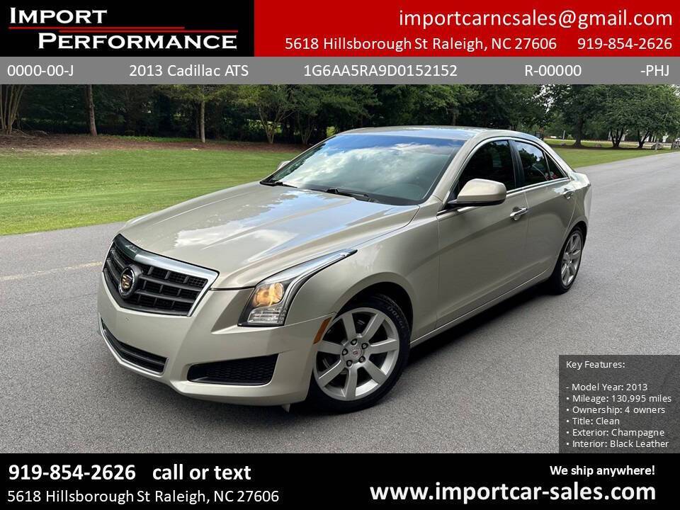 2013 Cadillac ATS Standard — Sedan — 130,995 mi — Raleigh, NC
