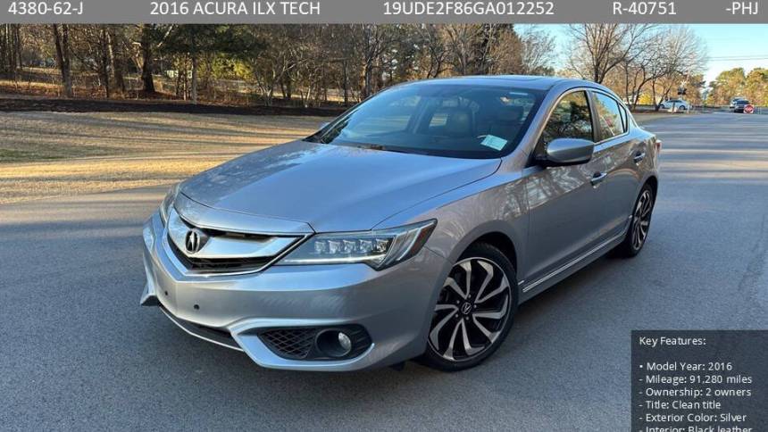 2016 Acura ILX Premium/A-Spec Package — Sedan — 91,800 mi — Raleigh, NC