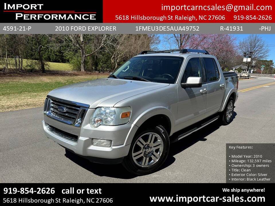 2010 Ford Explorer Sport Trac Limited — Pickup Truck — 132,597 mi — Raleigh, NC