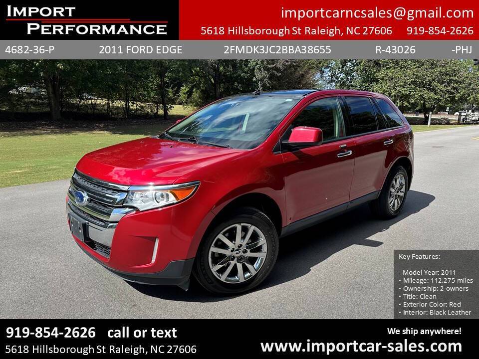 2011 Ford Edge SEL — SUV — 112,275 mi — Raleigh, NC