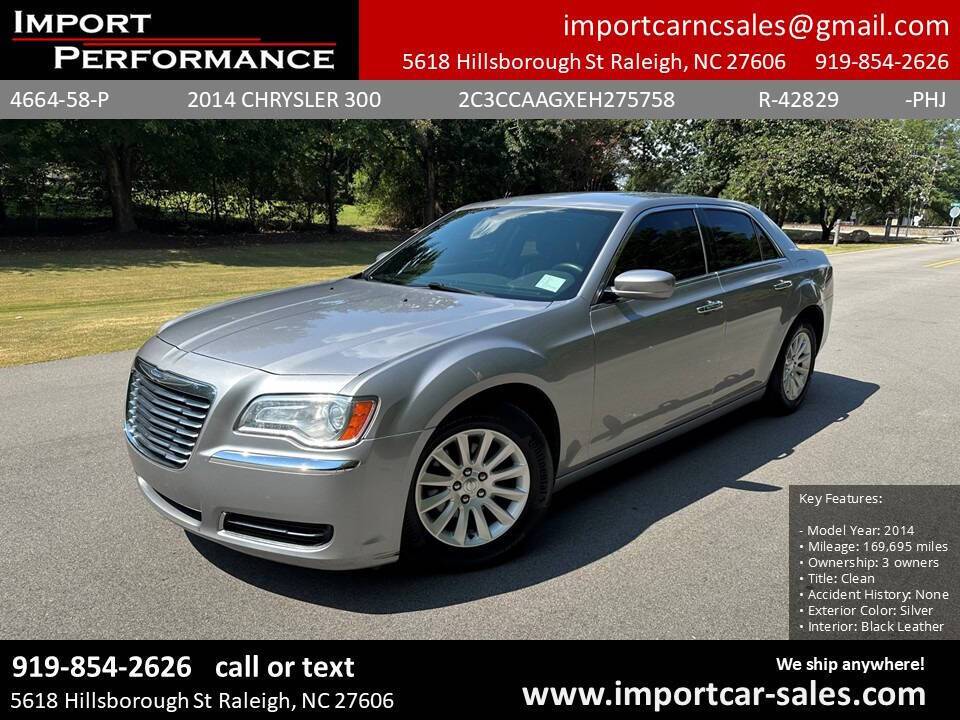 2014 Chrysler 300 Base — Sedan — 161,695 mi — Raleigh, NC