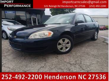 2008 Chevrolet Impala LT — Sedan — 184,484 mi — Raleigh, NC