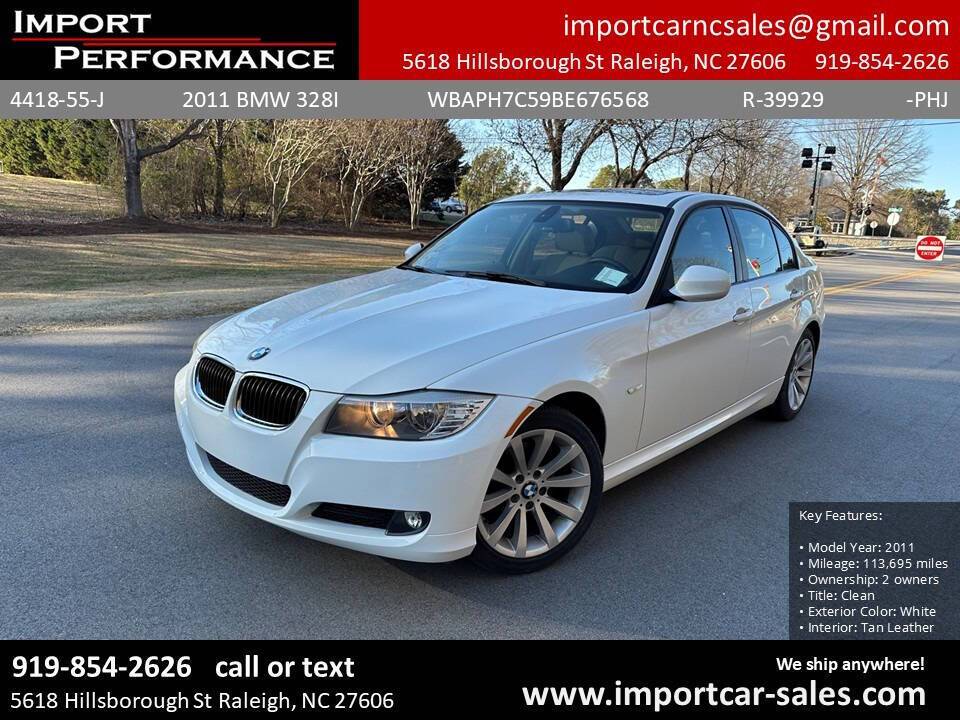 2011 BMW 3 Series 328i — Sedan — 113,695 mi — Raleigh, NC