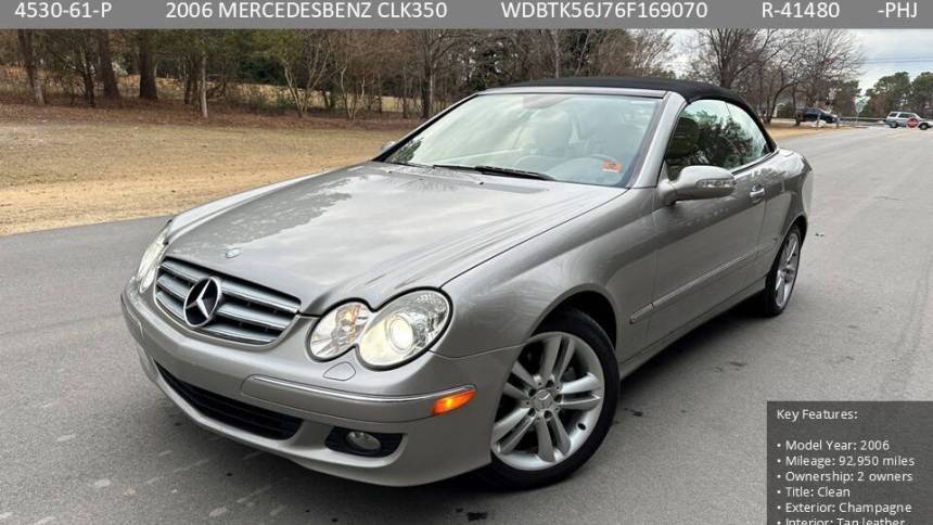 2006 Mercedes-Benz CLK CLK 350 — Convertible — 93,300 mi — Raleigh, NC