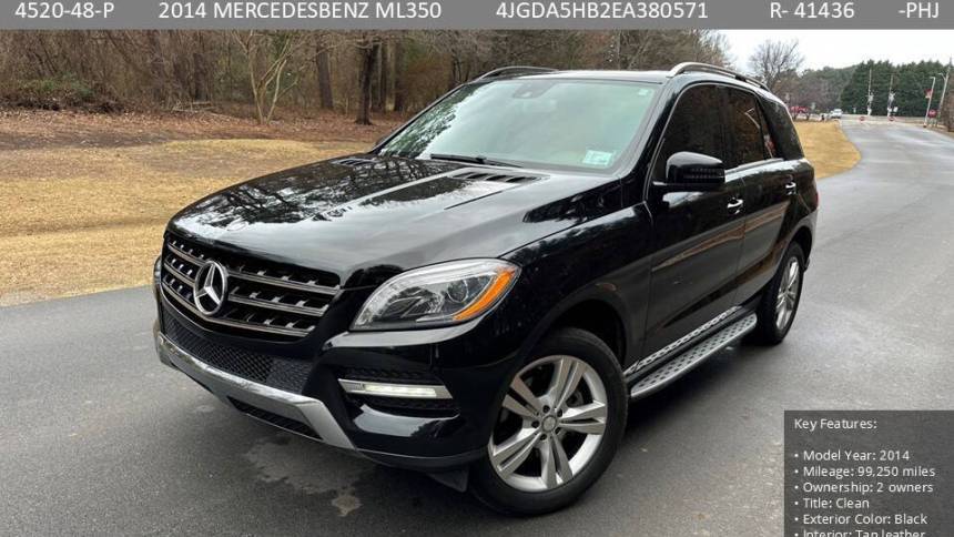 2014 Mercedes-Benz M-Class ML 350 — SUV — 99,220 mi — Raleigh, NC