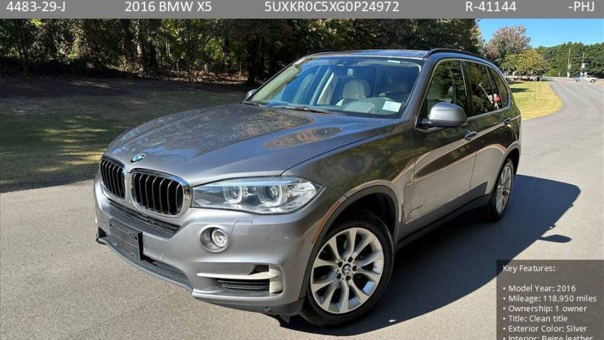 2016 BMW X5 35i — SUV — 118,950 mi — Raleigh, NC