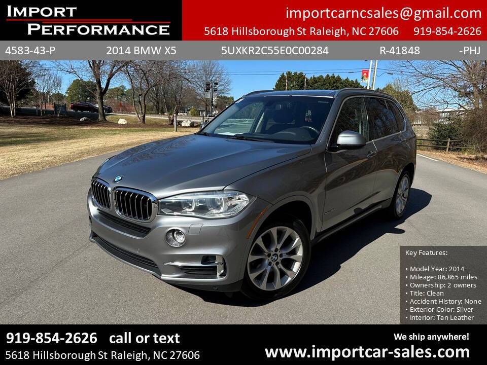 2014 BMW X5 35i — SUV — 86,865 mi — Raleigh, NC