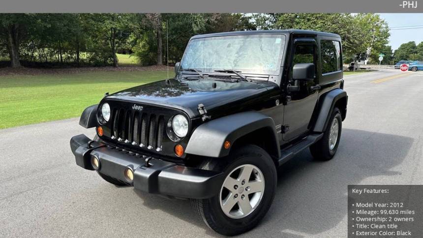2012 Jeep Wrangler Sport — SUV — 99,800 mi — Raleigh, NC