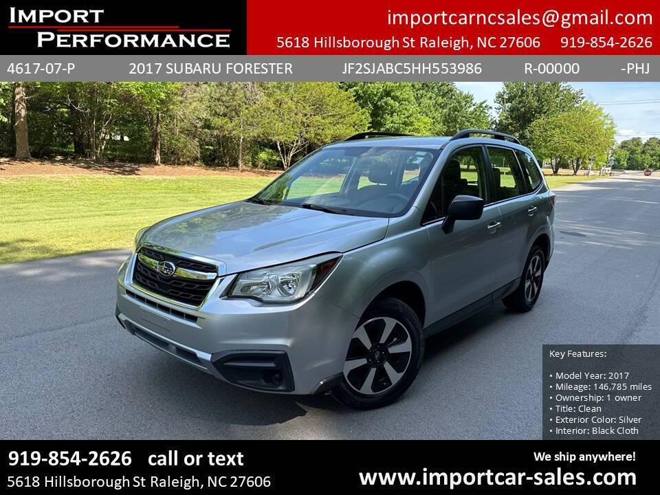 2017 Subaru Forester 2.5i — SUV — 146,785 mi — Raleigh, NC