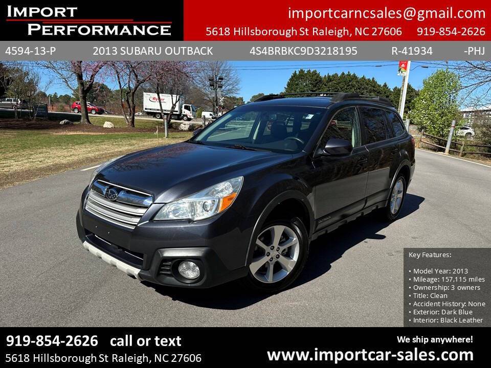 2013 Subaru Outback 2.5i Limited — SUV — 157,115 mi — Raleigh, NC