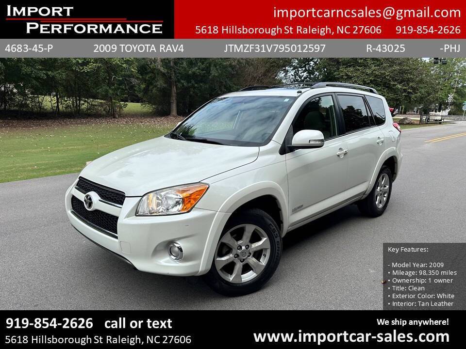 2009 Toyota RAV4 Limited — SUV — 98,350 mi — Raleigh, NC
