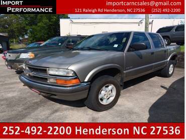2002 Chevrolet S-10 LS — Pickup Truck — 166,683 mi — Raleigh, NC