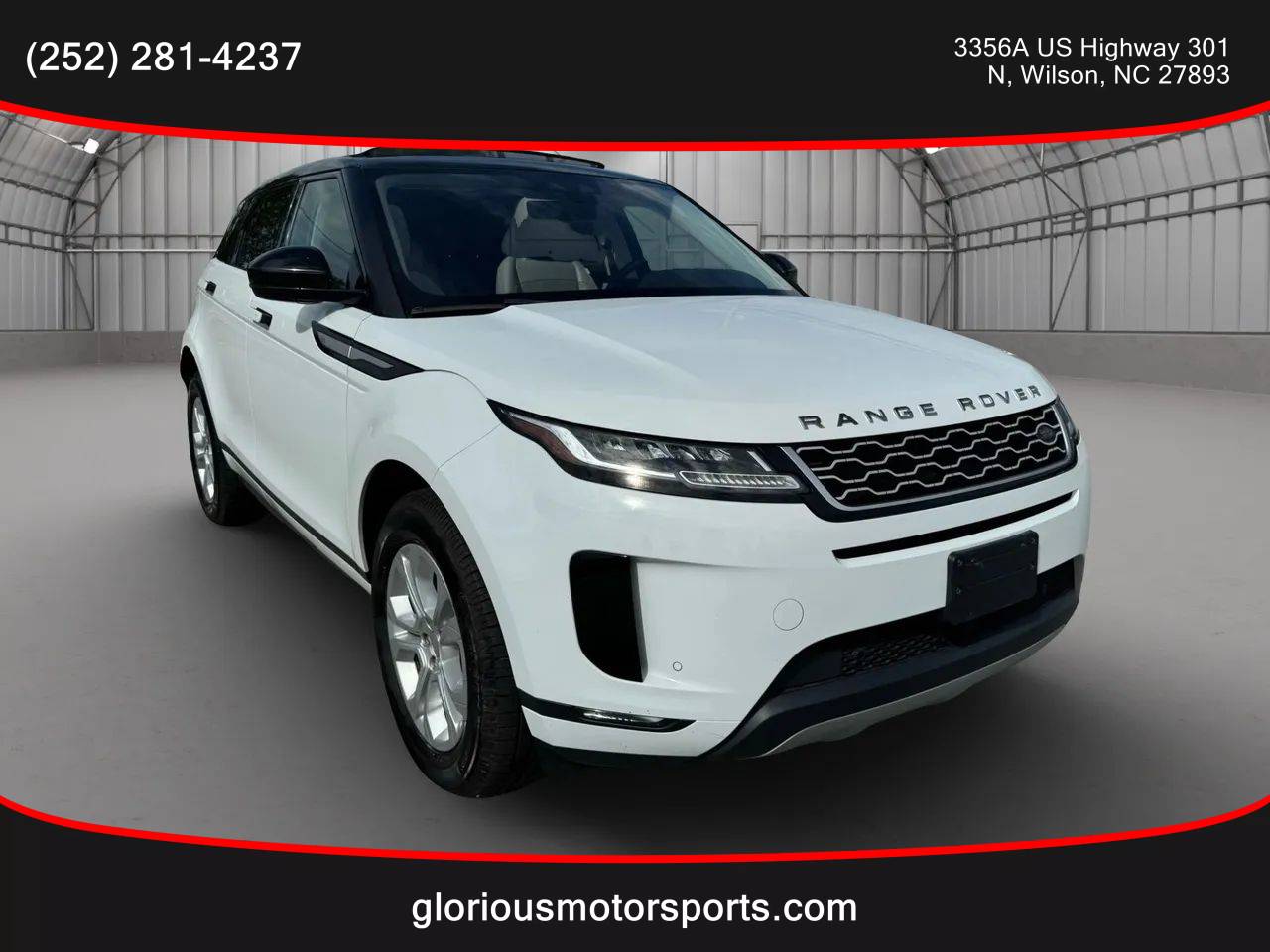 2020 Land Rover Range Rover Evoque S — SUV — 71,734 mi — Wilson, NC