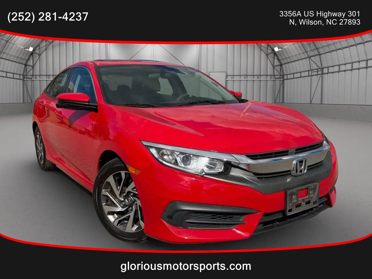 2016 Honda Civic EX — Sedan — 149,098 mi — Wilson, NC