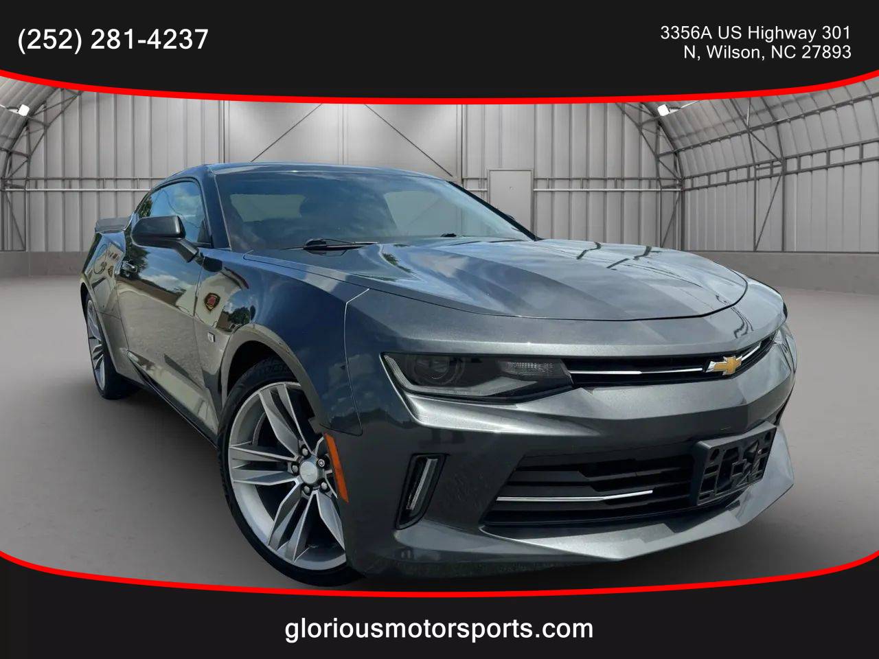 2017 Chevrolet Camaro 1LT — Coupe — 55,511 mi — Wilson, NC