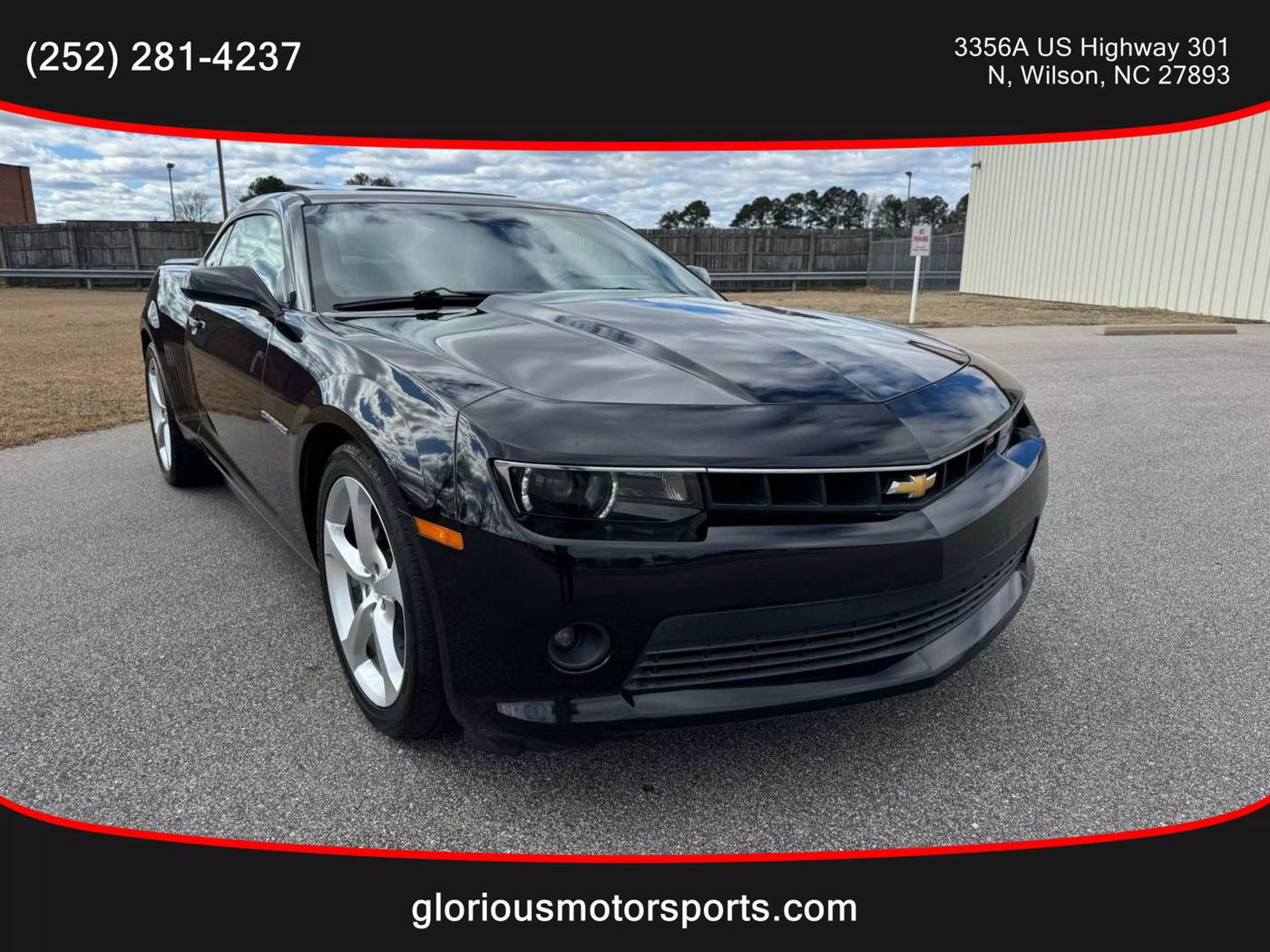 2015 Chevrolet Camaro 2LT — Coupe — 107,099 mi — Wilson, NC