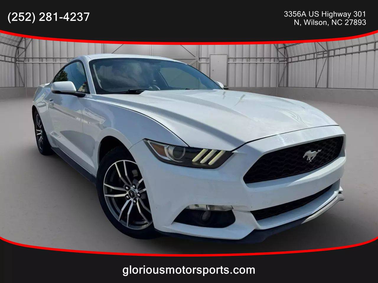 2016 Ford Mustang EcoBoost Premium — Coupe — 146,867 mi — Wilson, NC