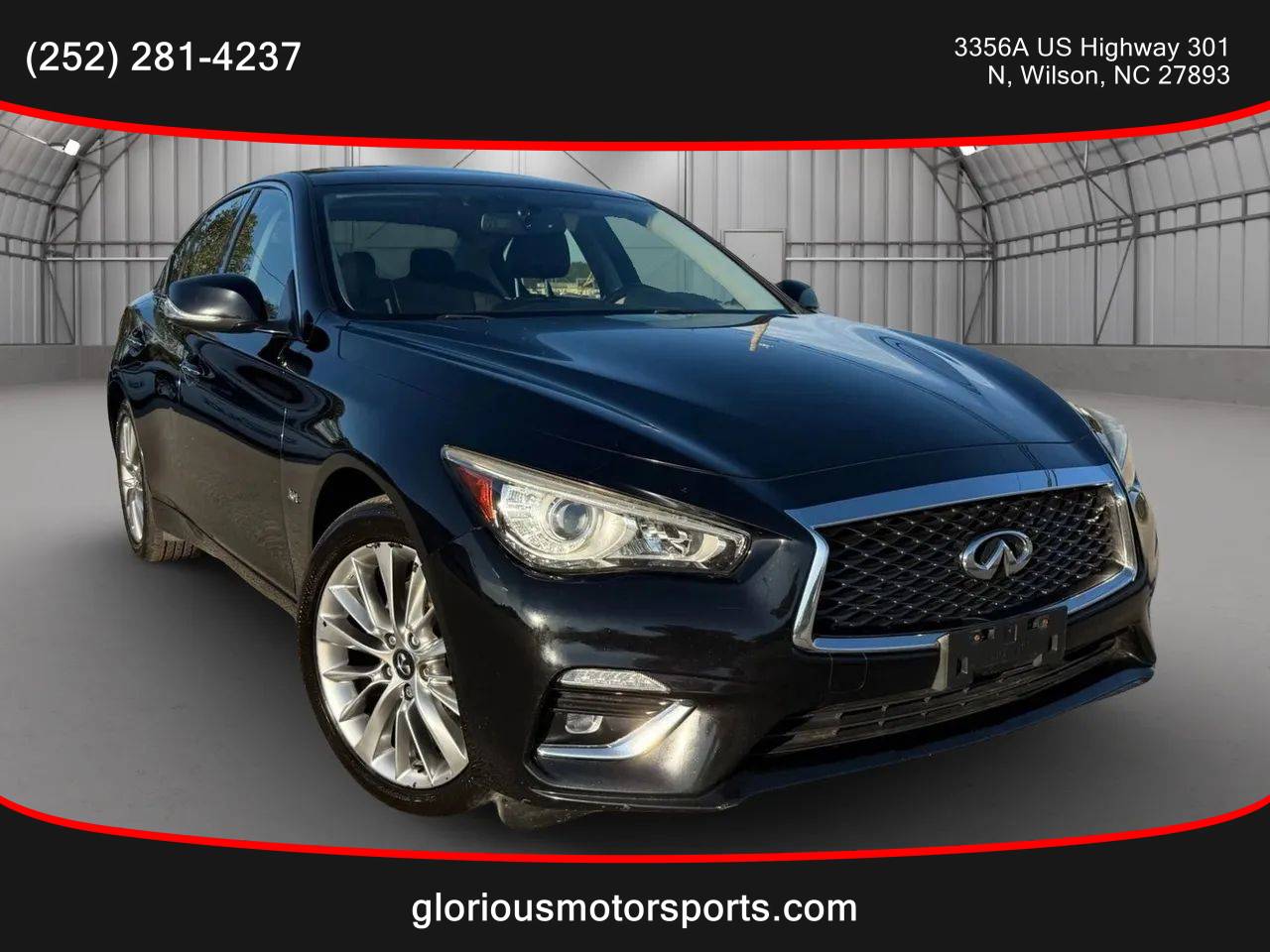 2018 INFINITI Q50 3.0t LUXE — Sedan — 117,771 mi — Wilson, NC