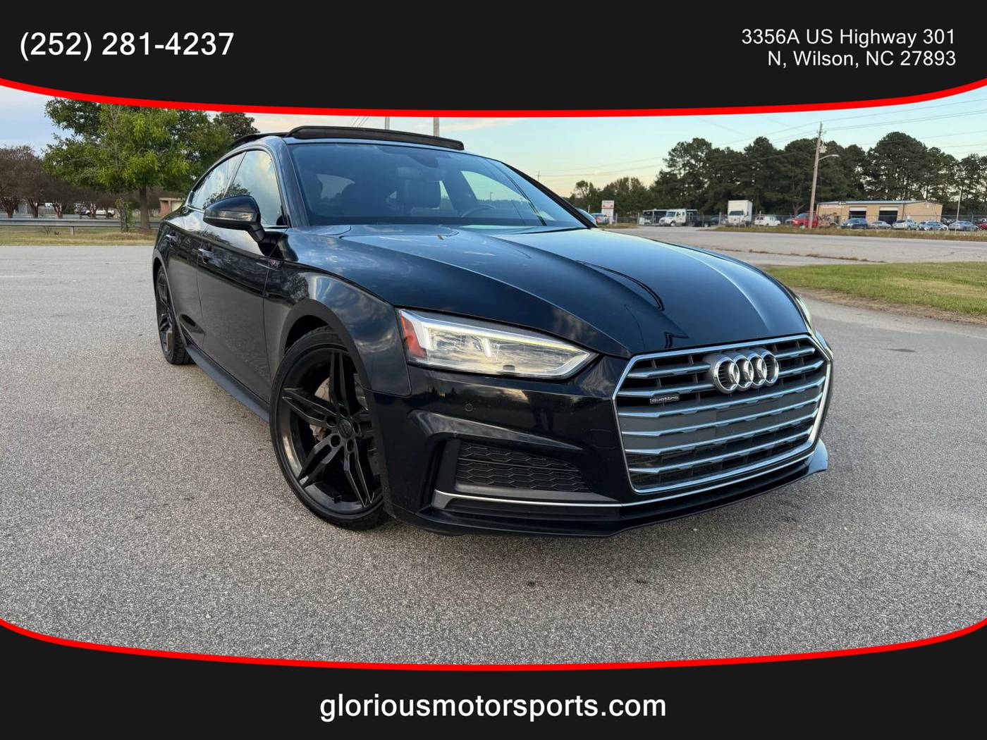 2018 Audi A5 Premium Plus — Hatchback — 101,841 mi — Wilson, NC