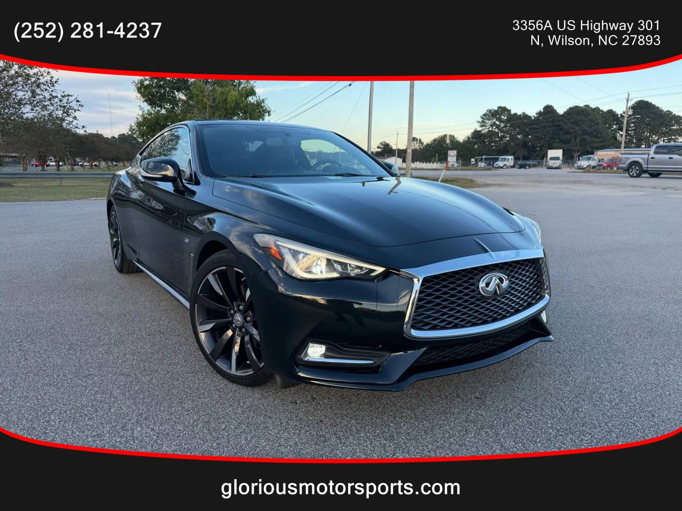 2017 INFINITI Q60 3.0t Premium — Coupe — 76,013 mi — Wilson, NC