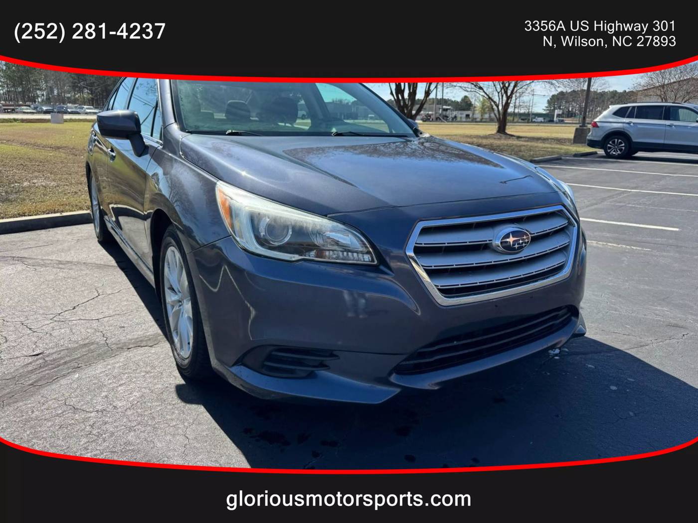 2016 Subaru Legacy 2.5i Premium — Sedan — 120,538 mi — Wilson, NC