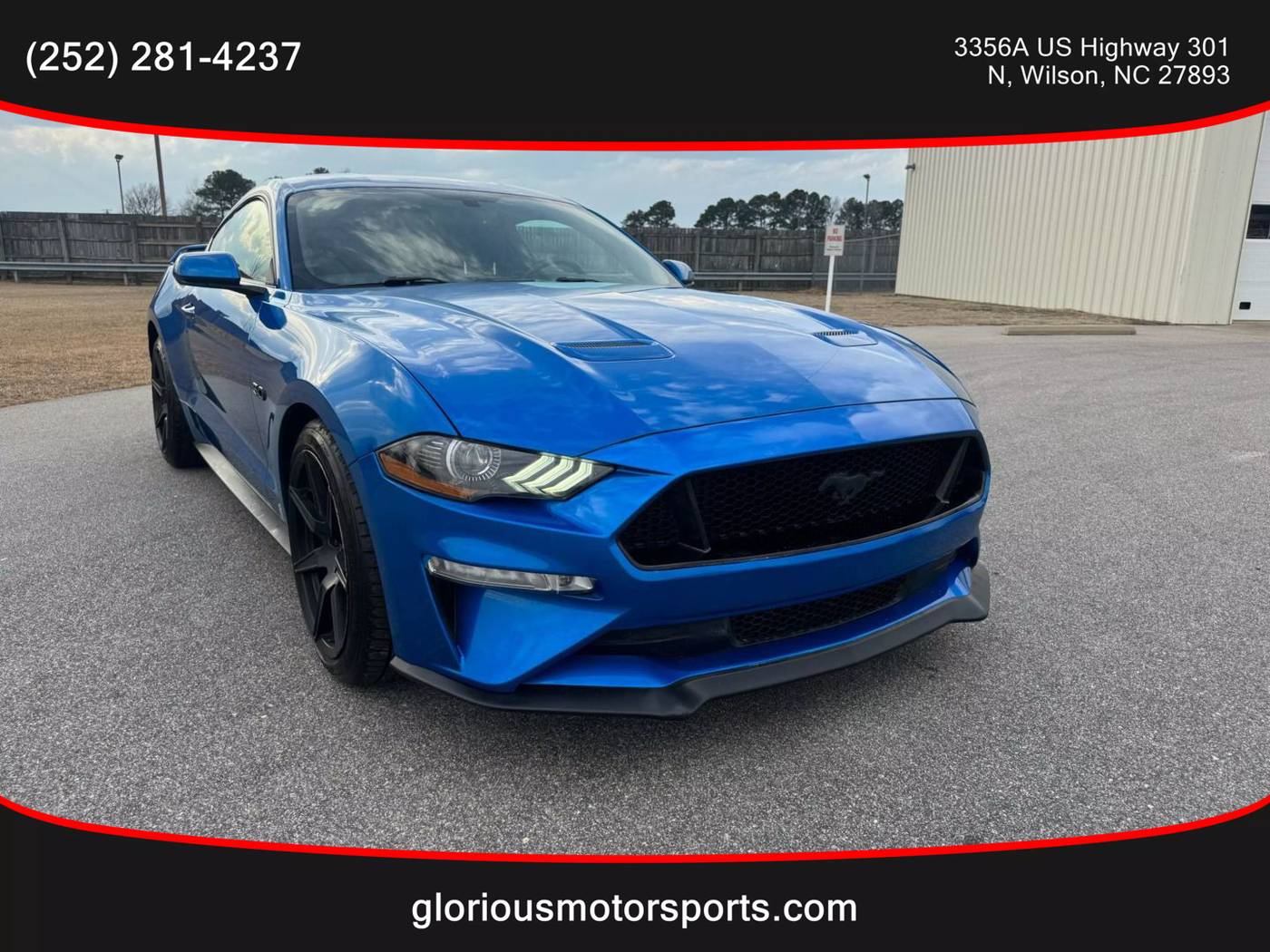 2019 Ford Mustang GT — Coupe — 105,660 mi — Wilson, NC