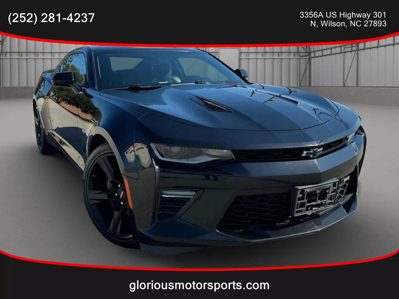2017 Chevrolet Camaro 1SS — Coupe — 87,049 mi — Wilson, NC