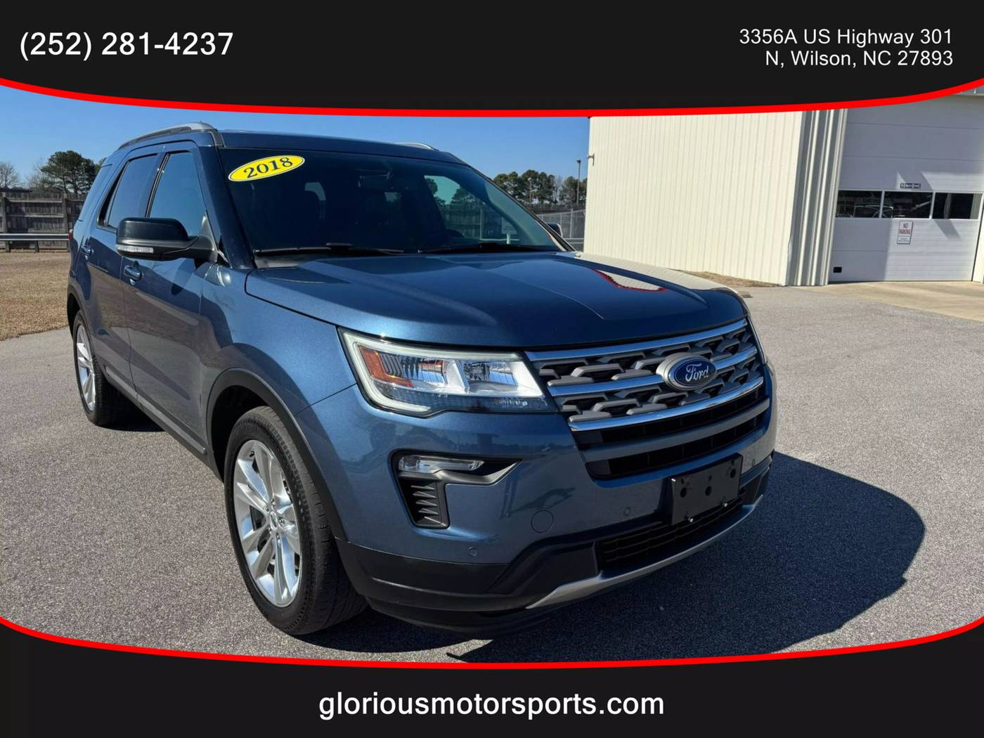 2018 Ford Explorer XLT — SUV — 137,162 mi — Wilson, NC