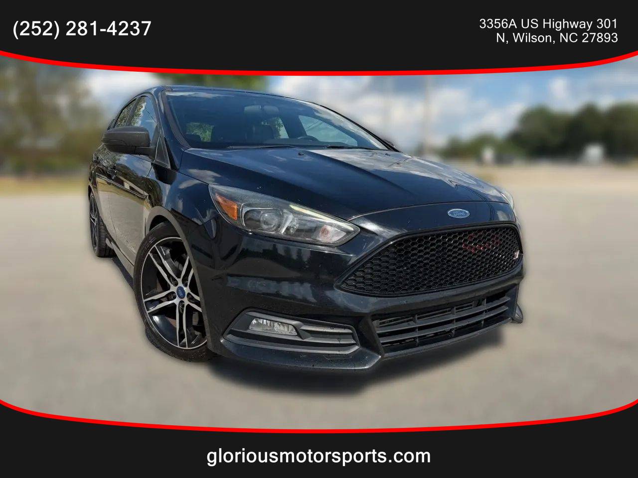 2017 Ford Focus ST — Hatchback — 117,731 mi — Wilson, NC