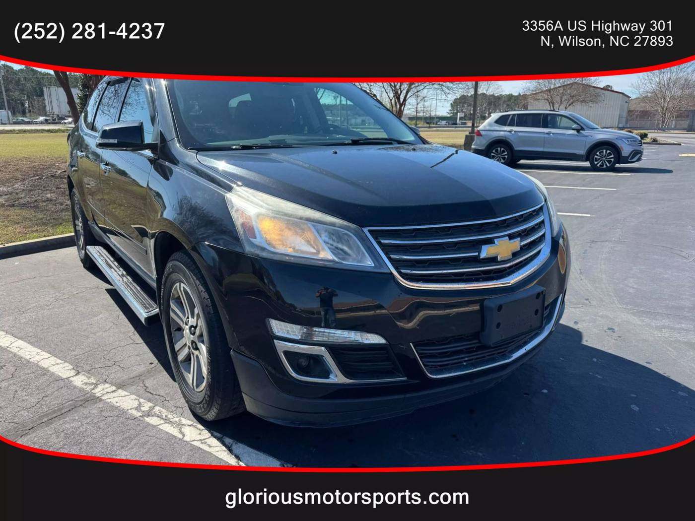 2016 Chevrolet Traverse LT — SUV — 121,015 mi — Wilson, NC