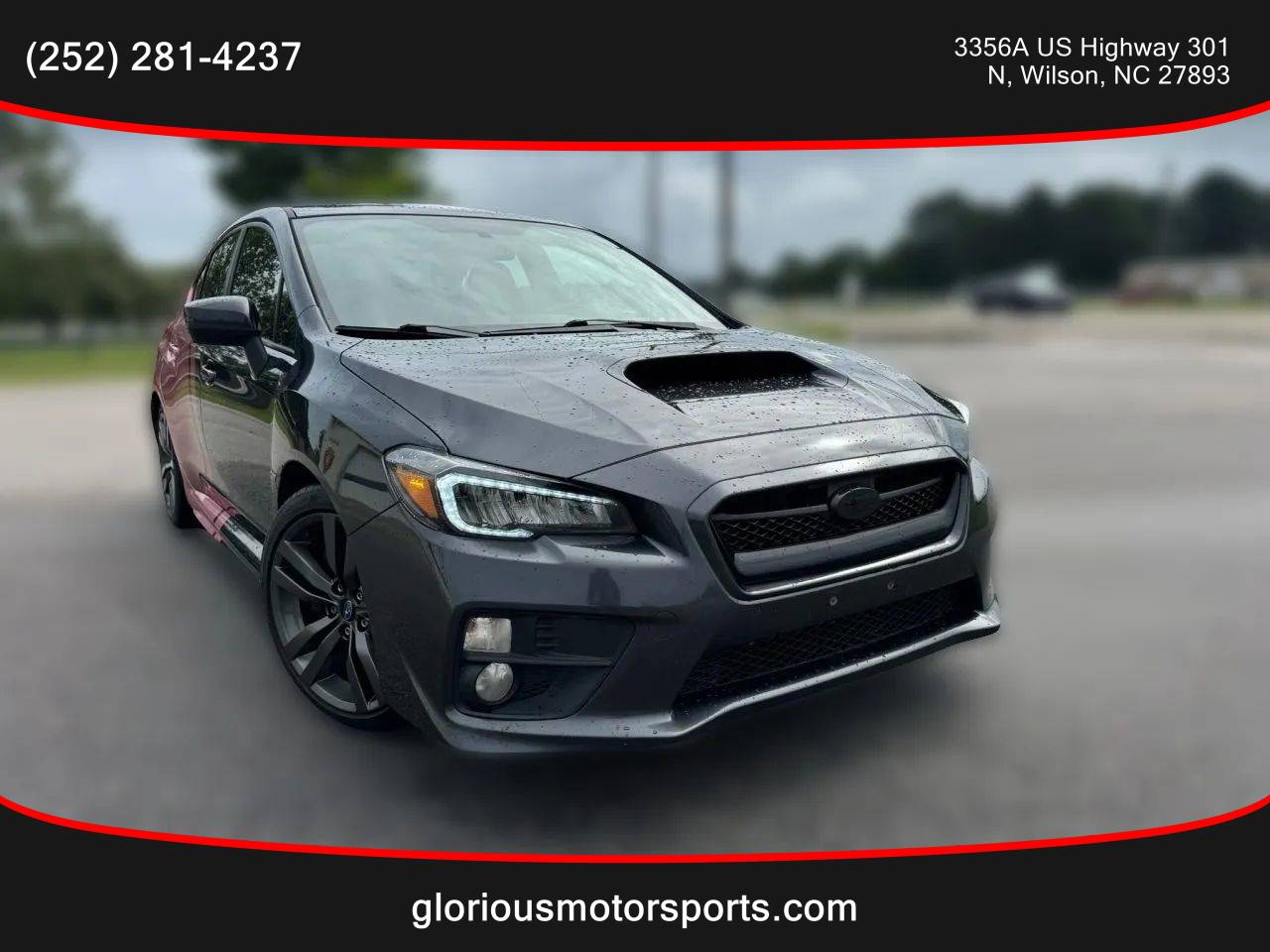 2016 Subaru WRX Premium — Sedan — 104,798 mi — Wilson, NC