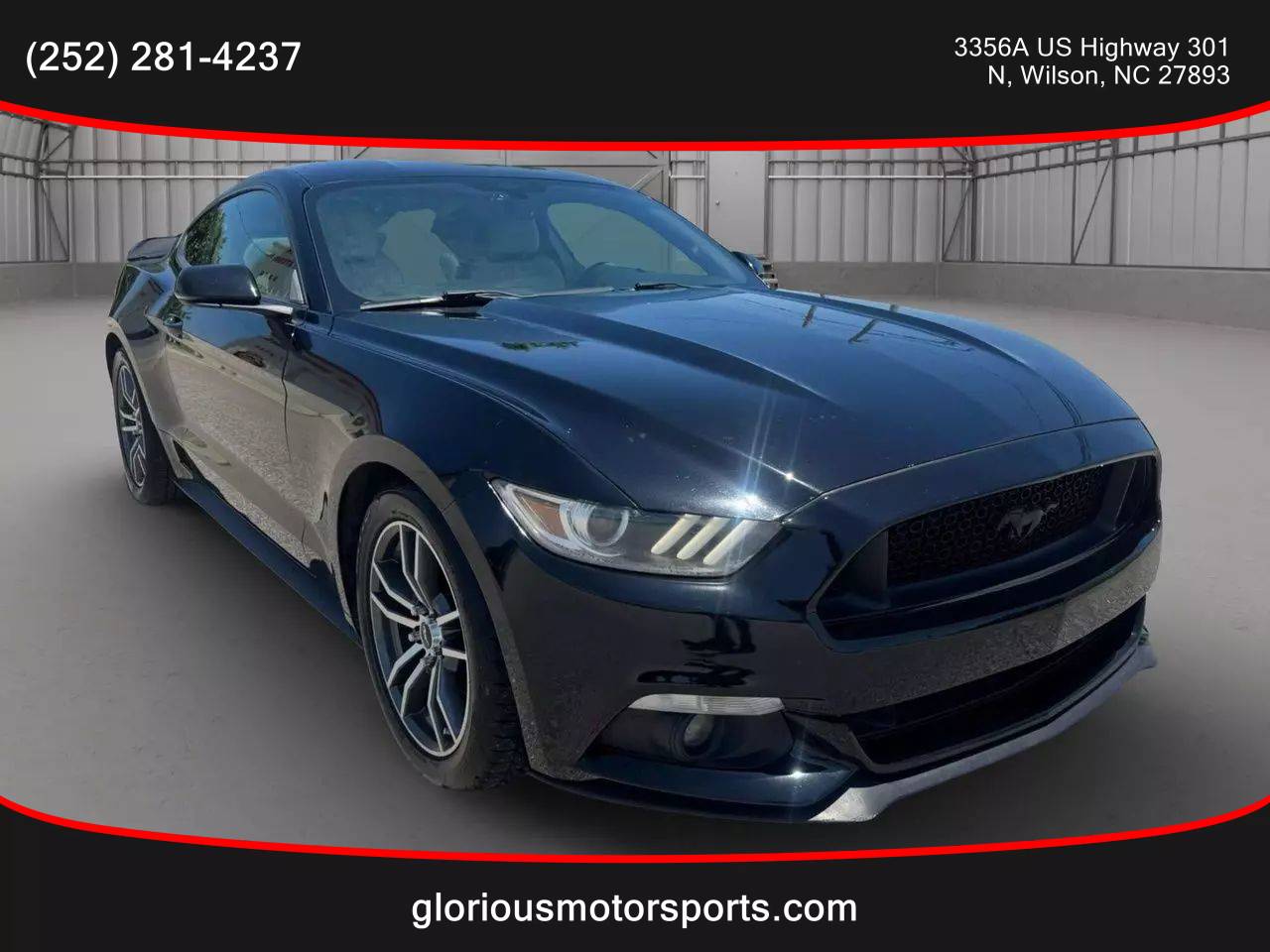 2015 Ford Mustang EcoBoost Premium — Coupe — 141,263 mi — Wilson, NC