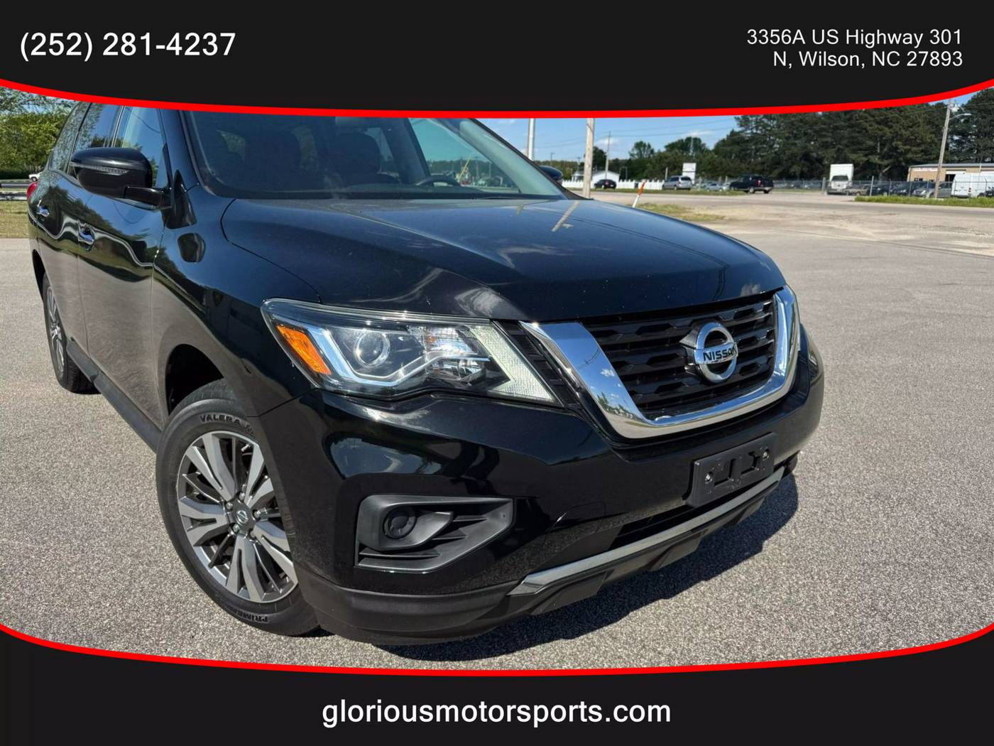 2018 Nissan Pathfinder S — SUV — 124,532 mi — Wilson, NC