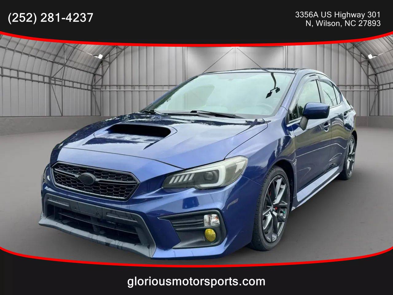 2019 Subaru WRX Premium — Sedan — 54,682 mi — Wilson, NC