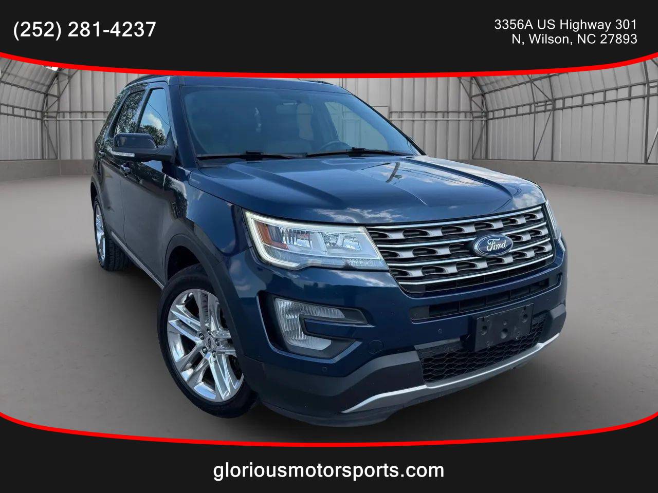 2017 Ford Explorer XLT — SUV — 96,896 mi — Wilson, NC