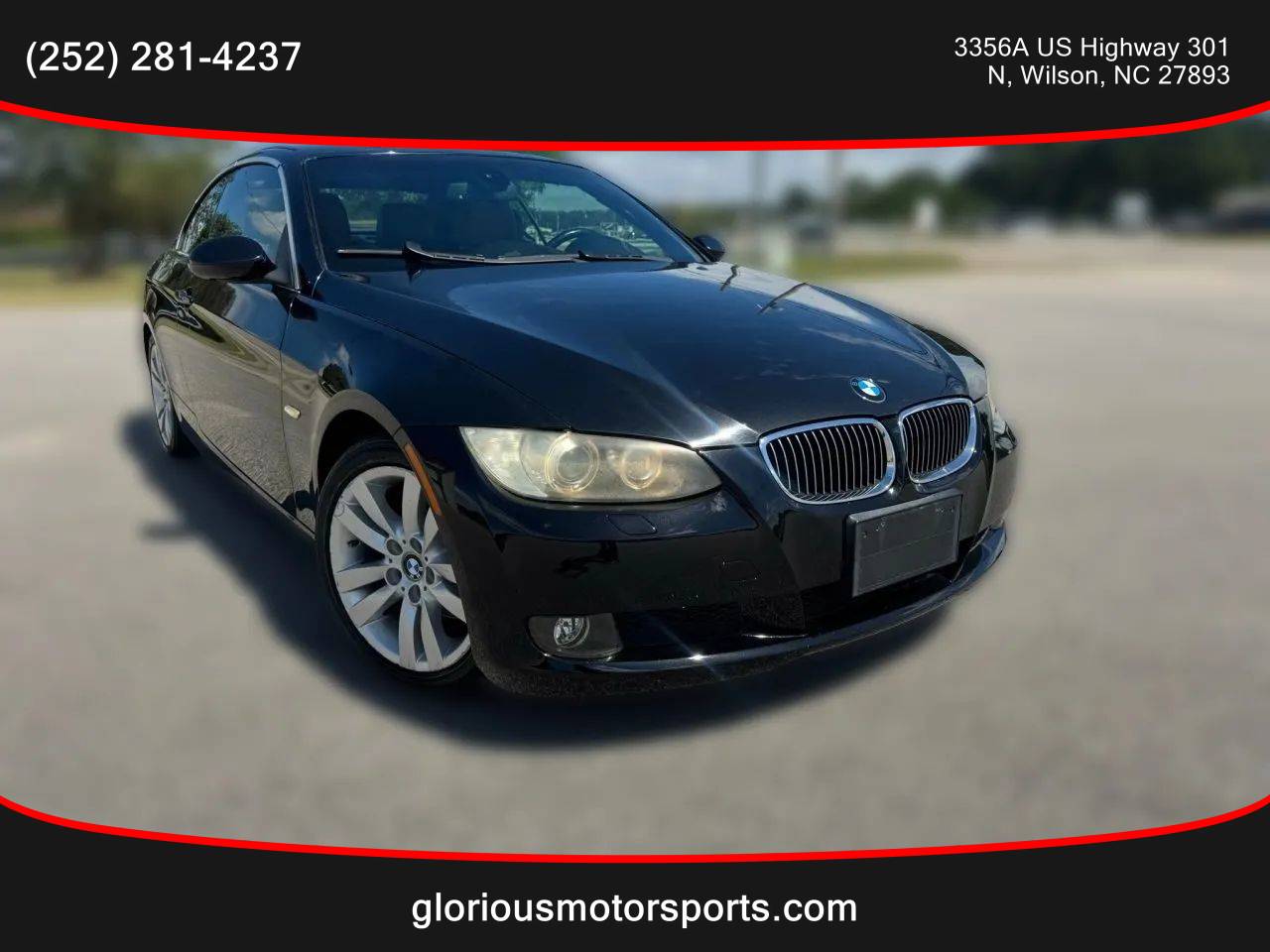 2009 BMW 3 Series 328i — Convertible — 83,873 mi — Wilson, NC