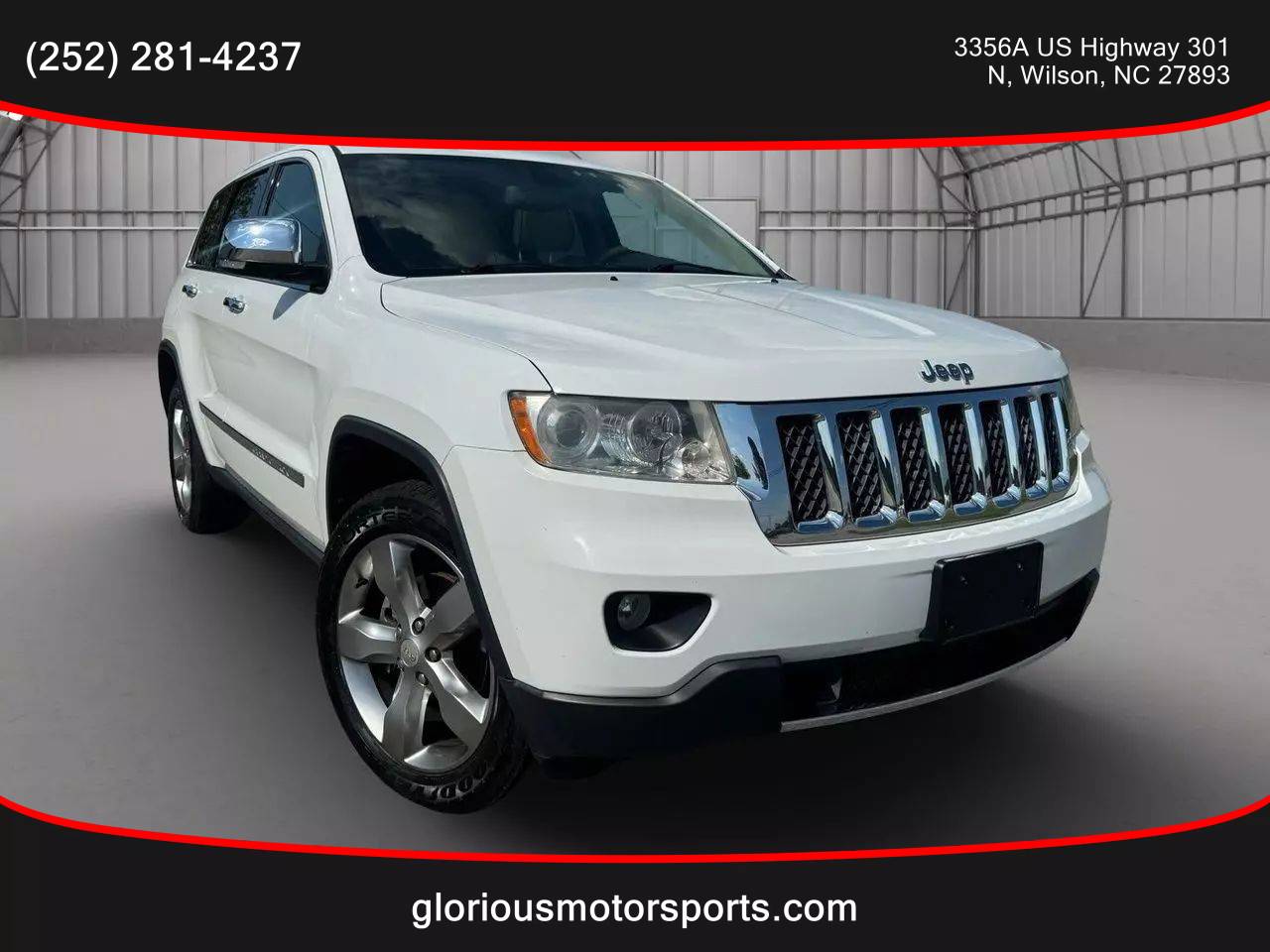 2013 Jeep Grand Cherokee Overland — SUV — 135,851 mi — Wilson, NC