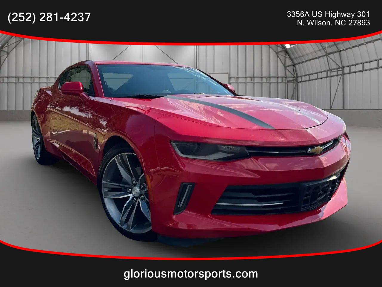 2016 Chevrolet Camaro 1LT — Coupe — 82,208 mi — Wilson, NC
