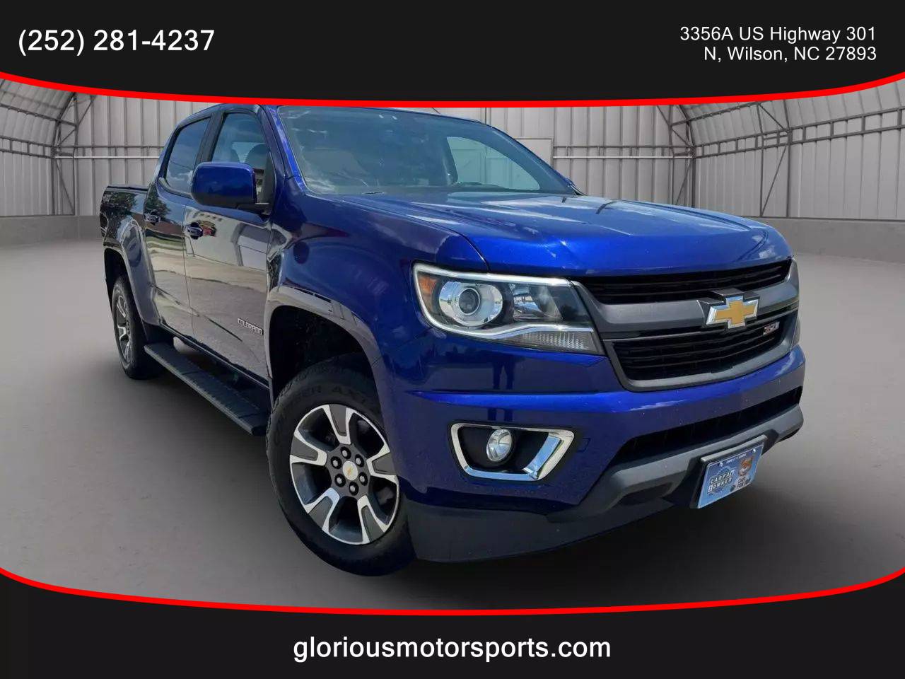 2015 Chevrolet Colorado Z71 — Pickup Truck — 149,588 mi — Wilson, NC
