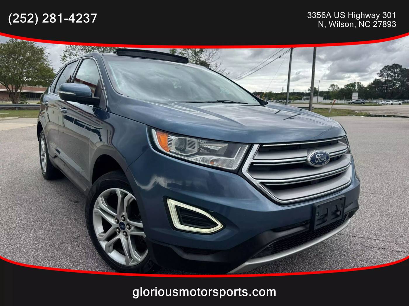 2018 Ford Edge Titanium — SUV — 138,976 mi — Wilson, NC